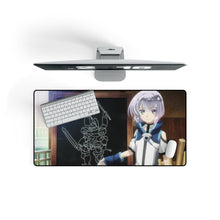 Load image into Gallery viewer, Knight's &amp; Magic Mouse Pad (Desk Mat) On Desk
