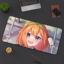 Load image into Gallery viewer, The Quintessential Quintuplets Yotsuba Nakano Mouse Pad (Desk Mat) On Desk
