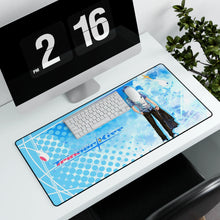 Load image into Gallery viewer, Nekketsu Inou Bukatsu-tan Trigger Kiss Mouse Pad (Desk Mat) With Laptop
