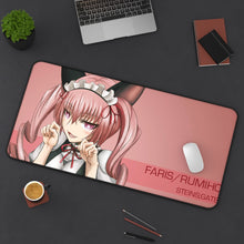 Load image into Gallery viewer, Faris Mouse Pad (Desk Mat) On Desk
