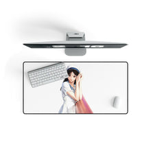 Load image into Gallery viewer, Anime Girl Mouse Pad (Desk Mat) On Desk
