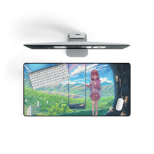 Load image into Gallery viewer, Anime Shelter Mouse Pad (Desk Mat) On Desk
