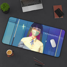 Load image into Gallery viewer, Panty &amp; Stocking with Garterbelt Stocking Anarchy, Panty Stocking With Garterbelt Mouse Pad (Desk Mat) On Desk
