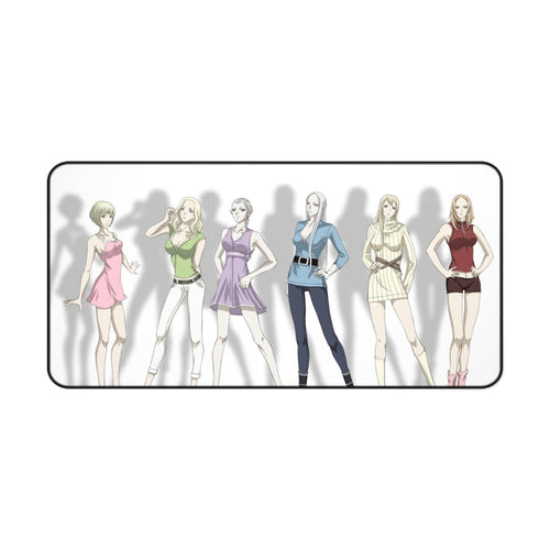 Claymore Clare, Teresa, Miria, Galatea, Irene Mouse Pad (Desk Mat)