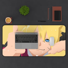 Load image into Gallery viewer, Boruto Mouse Pad (Desk Mat) With Laptop
