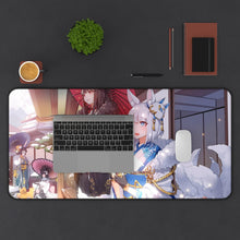 Load image into Gallery viewer, Azur Lane Akagi, Kaga, Atago Mouse Pad (Desk Mat) With Laptop
