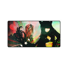 Load image into Gallery viewer, Black Rock Shooter Mouse Pad (Desk Mat)
