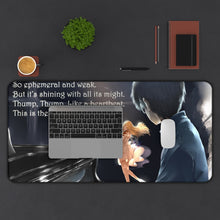 Load image into Gallery viewer, Your Lie In April Mouse Pad (Desk Mat) With Laptop
