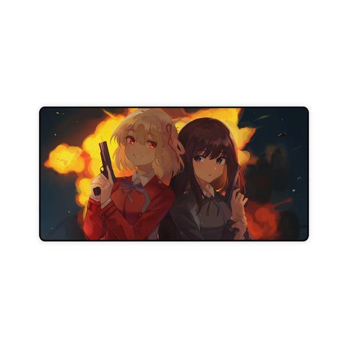 Lycoris Recoil Takina Inoue, Chisato Nishikigi Mouse Pad (Desk Mat)