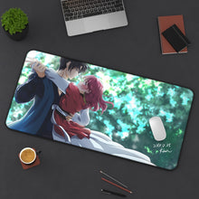Load image into Gallery viewer, Yona Of The Dawn Mouse Pad (Desk Mat) On Desk
