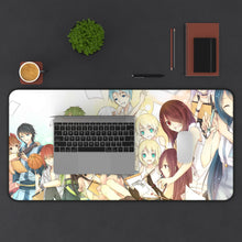 Load image into Gallery viewer, Anime People Mouse Pad (Desk Mat) With Laptop
