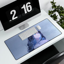 Load image into Gallery viewer, Anime Girl Mouse Pad (Desk Mat) With Laptop
