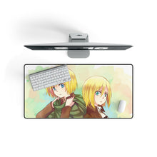 Load image into Gallery viewer, Anime Attack On Titan Mouse Pad (Desk Mat)
