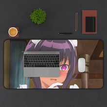 Load image into Gallery viewer, The Maid I Hired Recently is Mysterious - Lilith Mouse Pad (Desk Mat) With Laptop
