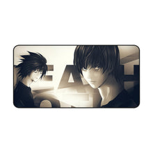 Load image into Gallery viewer, Light Yagami and L (Death Note) Mouse Pad (Desk Mat)
