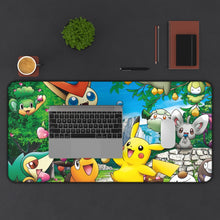 Load image into Gallery viewer, Anime Pokémon Mouse Pad (Desk Mat) With Laptop
