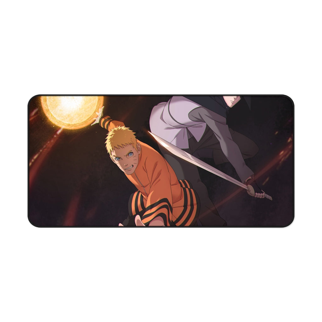 Sasuke and Naruto Mouse Pad (Desk Mat)