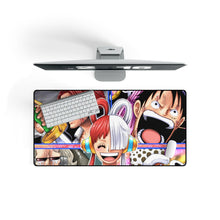 Load image into Gallery viewer, One Piece Monkey D. Luffy Mouse Pad (Desk Mat) On Desk

