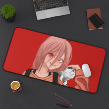 Load image into Gallery viewer, Chainsaw Man Mouse Pad (Desk Mat) On Desk

