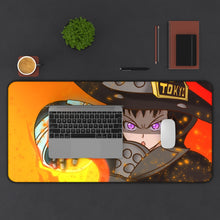 Load image into Gallery viewer, Fire Force Maki Oze Mouse Pad (Desk Mat) With Laptop
