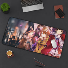 Load image into Gallery viewer, Masamune-kun&#39;s Revenge Aki Adagaki, Yoshino Koiwai Mouse Pad (Desk Mat) On Desk
