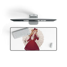 Load image into Gallery viewer, Anime Girl Mouse Pad (Desk Mat) On Desk
