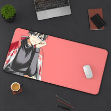 Load image into Gallery viewer, Yuri!!! On Ice Yuuri Katsuki Mouse Pad (Desk Mat) With Laptop
