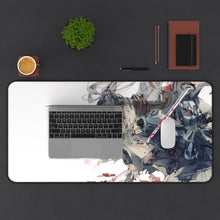 Load image into Gallery viewer, Hyakkimaru Mouse Pad (Desk Mat) With Laptop
