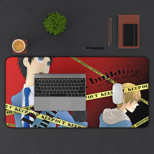 Load image into Gallery viewer, Durarara!! Masaomi Kida, Anri Sonohara Mouse Pad (Desk Mat) With Laptop
