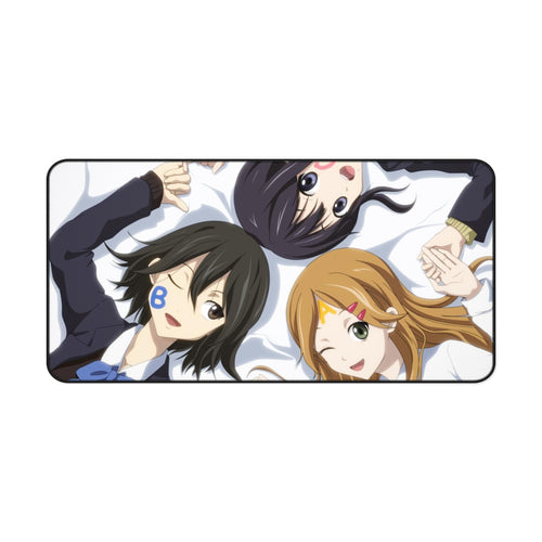 Kokoro Connect Himeko Inaba, Iori Nagase, Yui Kiriyama Mouse Pad (Desk Mat)