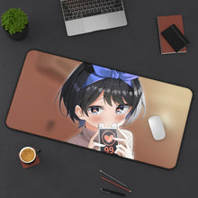 Load image into Gallery viewer, Rent-A-Girlfriend Mouse Pad (Desk Mat) On Desk

