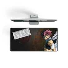 Load image into Gallery viewer, Fairy Tail Natsu Dragneel Mouse Pad (Desk Mat) On Desk
