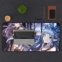 Load image into Gallery viewer, Granblue Fantasy Granblue Fantasy Mouse Pad (Desk Mat) With Laptop
