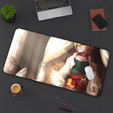 Load image into Gallery viewer, Magi: The Labyrinth Of Magic Alibaba Saluja, Japanese Desk Mat Mouse Pad (Desk Mat) On Desk
