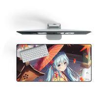 Load image into Gallery viewer, Vocaloid Mouse Pad (Desk Mat) On Desk
