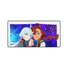Load image into Gallery viewer, Miorine Rembran &amp; Suletta Mercury Mouse Pad (Desk Mat)

