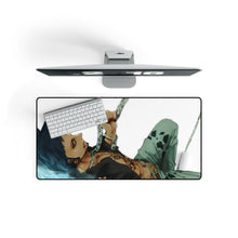 Load image into Gallery viewer, Anime One Piece Mouse Pad (Desk Mat) On Desk
