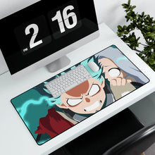 Load image into Gallery viewer, My Hero Academia Izuku Midoriya Mouse Pad (Desk Mat) With Laptop
