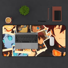 Load image into Gallery viewer, Blood Blockade Battlefront Leonardo Watch Mouse Pad (Desk Mat) With Laptop
