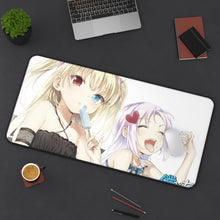 Load image into Gallery viewer, Boku Wa Tomodachi Ga Sukunai Kobato Hasegawa, Maria Takayama Mouse Pad (Desk Mat) On Desk
