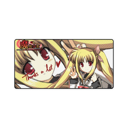 Magical Girl Lyrical Nanoha Mouse Pad (Desk Mat)