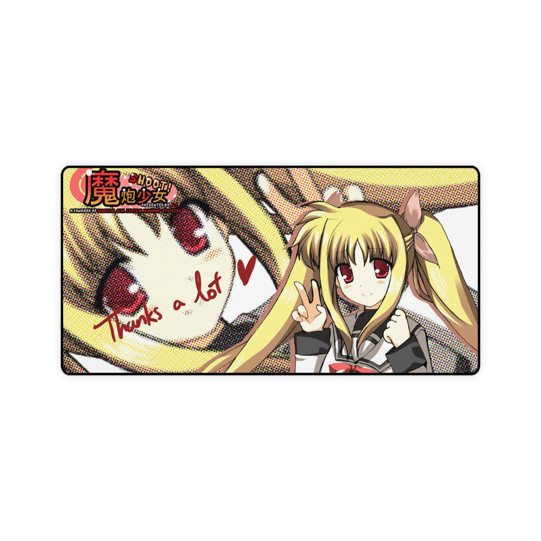 Magical Girl Lyrical Nanoha Mouse Pad (Desk Mat)