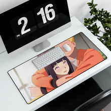 Load image into Gallery viewer, Naruto and Hinata Mouse Pad (Desk Mat) With Laptop
