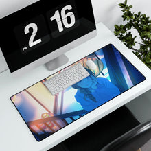 Load image into Gallery viewer, Anime Girl Mouse Pad (Desk Mat) With Laptop
