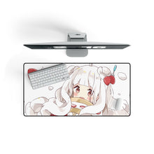 Load image into Gallery viewer, Anime Girl Mouse Pad (Desk Mat) On Desk
