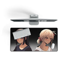 Load image into Gallery viewer, Lycoris Recoil Takina Inoue, Chisato Nishikigi Mouse Pad (Desk Mat) On Desk
