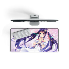 Load image into Gallery viewer, Anime Girl Mouse Pad (Desk Mat) On Desk
