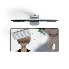 Load image into Gallery viewer, My Hero Academia Izuku Midoriya, Katsuki Bakugou Mouse Pad (Desk Mat) On Desk
