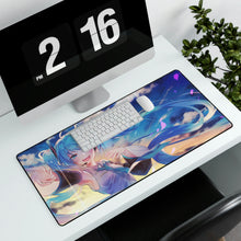 Load image into Gallery viewer, Anime, Girl, Singing, Hatsune Miku, Vocaloid, Mouse Pad (Desk Mat)
