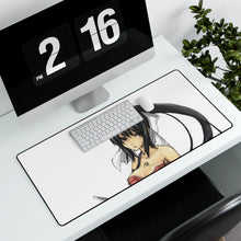 Load image into Gallery viewer, Omamori Himari Mouse Pad (Desk Mat) With Laptop

